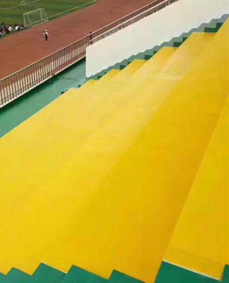 会同球场台阶翻新修补改造